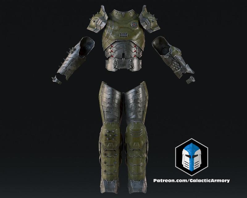 Doom Slayer Dark Ages Armor - 3D Print Files