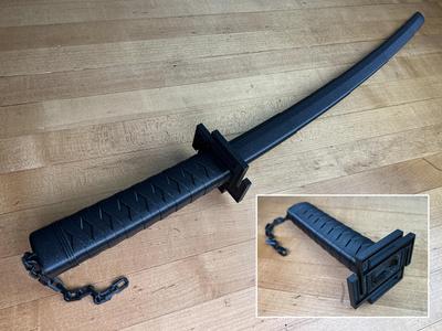 Print-in-Place Collapsing Zanpakuto