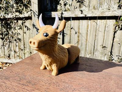 Harley the Highland Cow.stl