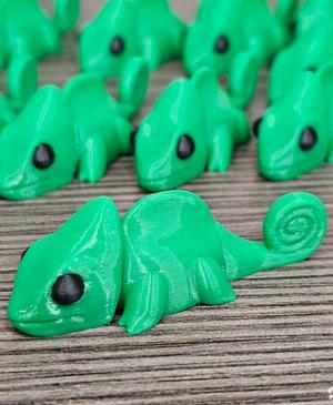 MiniMonster#4 Baby Chameleon Articulated Flexi