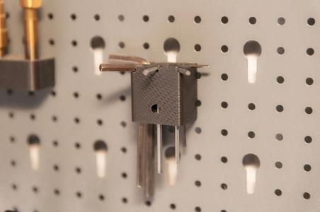 Tool board Allen keys holder   