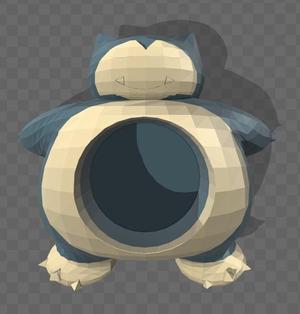 Snorlax Desk Cup