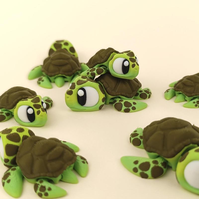 Flexi Sea Turtle Print-in-place