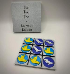 Benchy Vs Flexi Rex - Tic Tac Toe - Legends Edition   