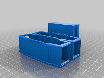 Double magazine holder with belt loop