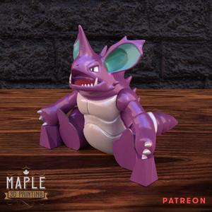 Articulating Nidoking - Pokemon