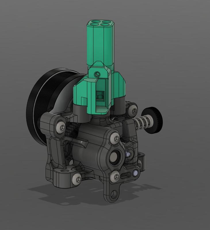 Sherpa Mini Extruder with PICO MMU Runout filament sensor