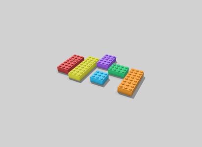 Lego Brick Collection 3x