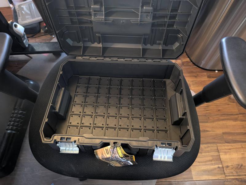 Gridfinity base for DeWALT TSTAK II FLAT TOP