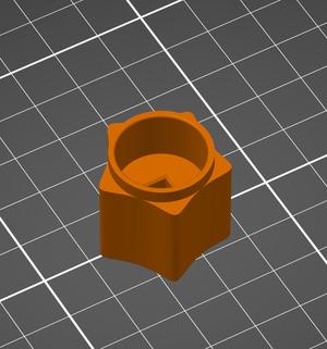 Eckventilkappe angle valve cap