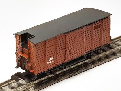 TTm - Car 99-06-51 (ex NWE 333, ex 99-02-05) – Equipment Car for the Fire Train in the Selke Valley