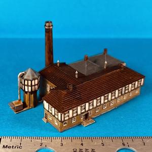 Brewery - 1/500 model for small scale wg and t-scale trains
