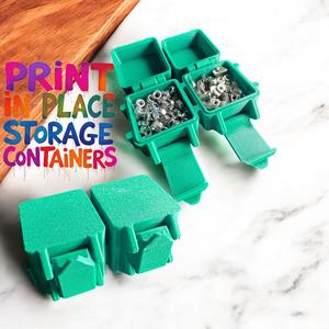 Mini Hardware Boxes - Print in Place, Organize your nuts and bolts