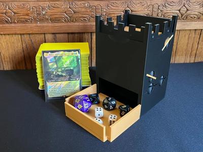 Convertible Deck Box Dice Tower   