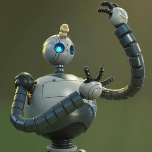 Roz The Wild Robot STL Files for 3D Printing | Assembly Model