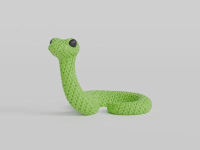 Knitted Snake