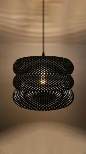 Mara Pendant Lamp - The RippleMesh Lampshade