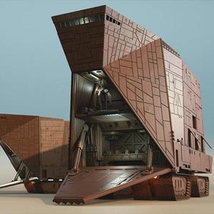Sandcrawler 3D Printing Model | Assembly + Active