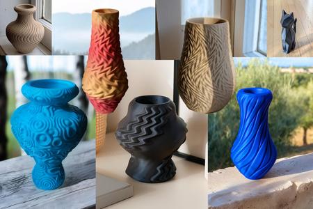 Dactyl Vase - Touchable Textured Vase
