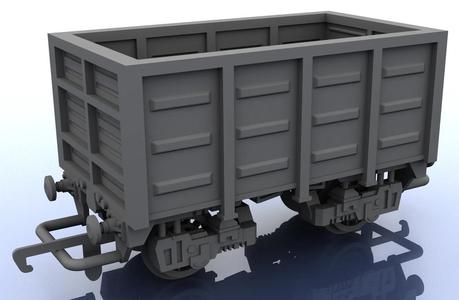OO Scale Train - Hopper Type 1 - Short Length