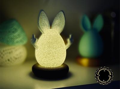 Rude Easter Egg Container / Tea Light Lamp