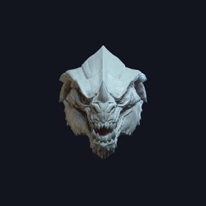 Garnon v4 Action Figure Head