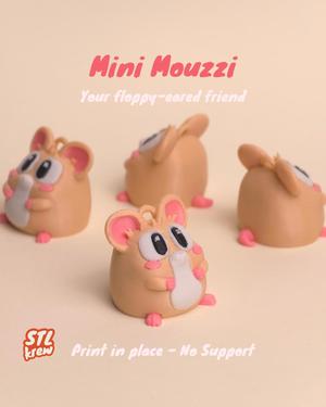 Cute Mini mouse keychain - Mouzzi, no support