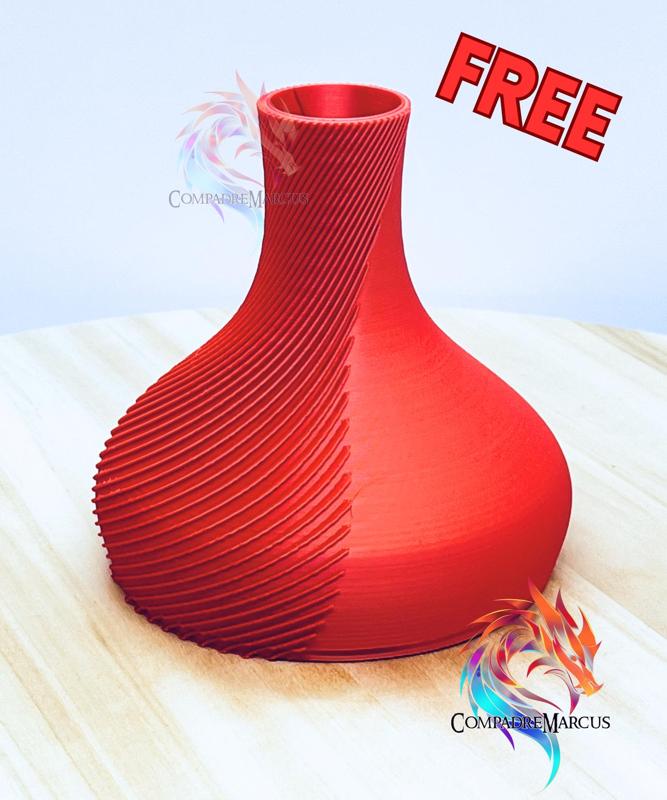 Decorative vase 6 / easy print / 3mf included