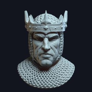 Palomino the Knight v3 (actiong figure head)