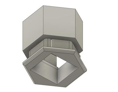 Voron Skirt Keystone for USB/Ethernet