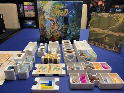 Everdell Duo Board Game Functional Insert and Organizer