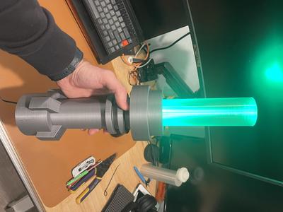 Lego Inspired Lightsaber Desk Lamp