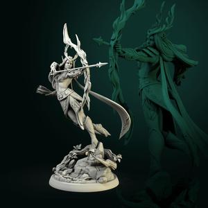 Niel Elven Queen 32mm and 75mm pre-supported