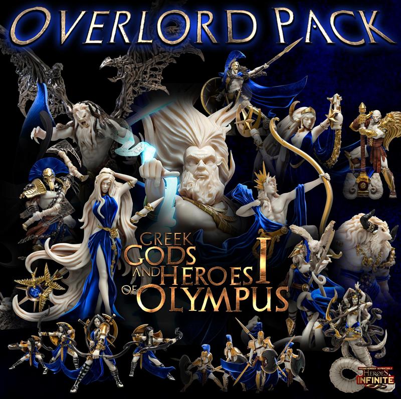 Greek Gods and Heroes of Olympus I OVERLORD PACK