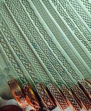Stamp Wheels for Clay — Celtic Patterns