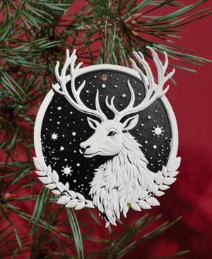 Christmas Stag Decoration