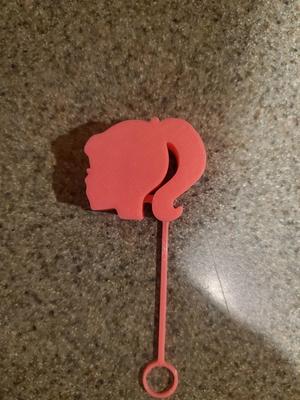 Barbie Straw Topper