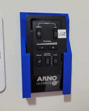 Suporte de parede simples para controle remoto do ventilator de teto Arno Ultimate