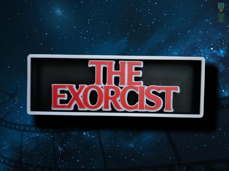The Exorcist Cinema Film Room Sign Box