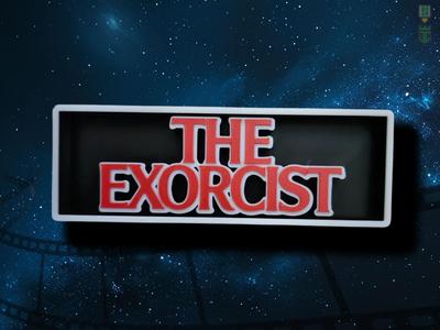 The Exorcist Cinema Film Room Sign Box