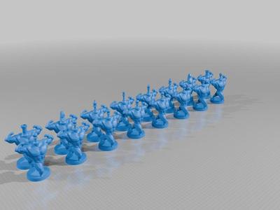 Buff Chess Set (PRINT AT 40.6% SIZE!)