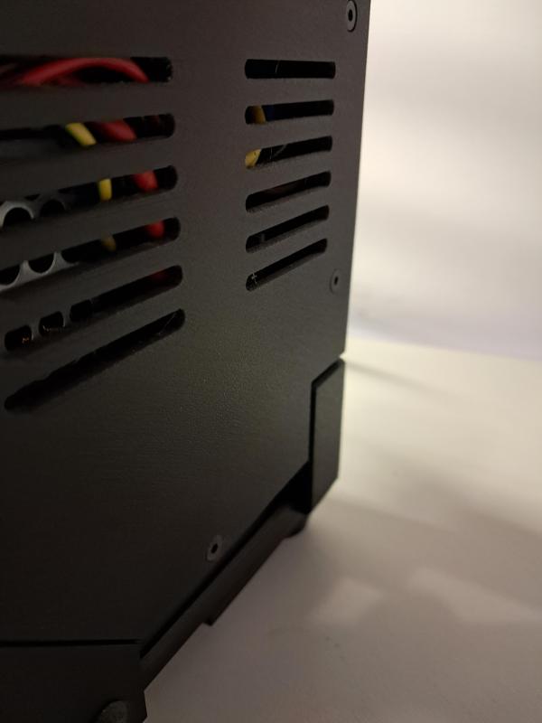 Prusa BEAR thick Y end cap for LSR-350 PSU case