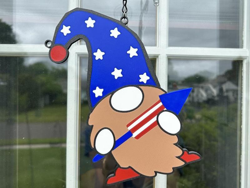 Fourth of July Gnome Decoration