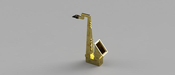 Minecraft saxophone