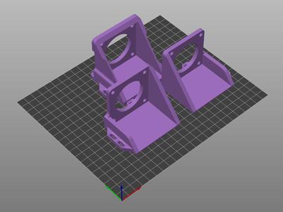 NEMA23 Stepper Motor Housing