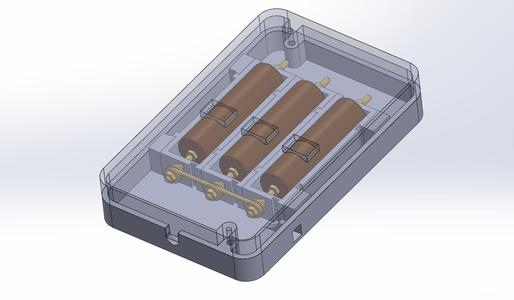 Battery box 3x18650