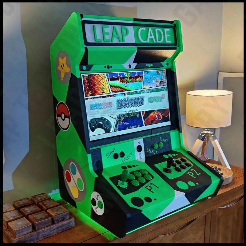 2 Player Bartop Arcade - Machine - Cabinet - Game