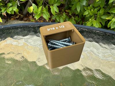 Text Printing into Removable Labels for Gridfinity
