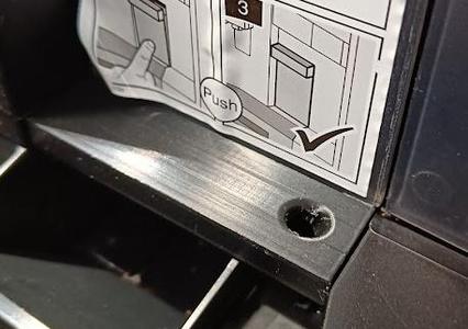 Siemens CT636LES6 coffee grounds container attachment
