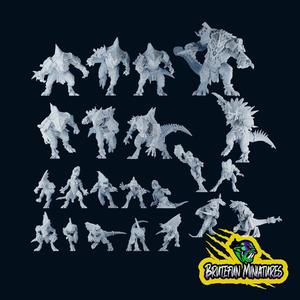 Fantasy Football Lizardmen team - Presupported